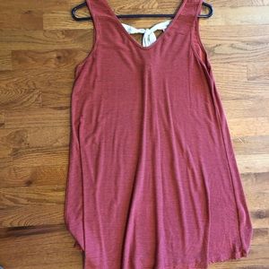 Red Striped Sundress Size Small